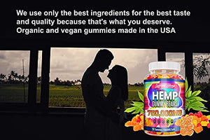 (2-PACK) Hemp gummies for pain and anxiety inflammation relief Sleep aid Mood Focus calm Dryness vegan edible cbdfx cdb cbs Cbdmd Hemp gummy Max strength organic Zero CBD Oil