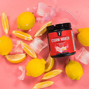 Inno Supps Storm Maker Pre Workout - Long Lasting Energy, Organic Caffeine & Yerba Mate, L-Citruline, Ashwagandha, Spectra, No Artificial Sweeteners, Vegan, Keto Friendly (Pink Lemon Rush)