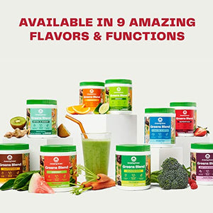 Amazing Grass Greens Blend Superfood: Super Greens Powder with Spirulina, Chlorella, Beet Root Powder, Digestive Enzymes & Probiotics, Berry, 60 Servings (Packaging May Vary)