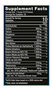 Ryse Blackout Pre-Workout | Ryse Up Supplements | Fuel Your Greatness™ | Energy, Endurance, Focus, Next Level Pump, Beta Alanine & NO3-T® Betaine Nitrate, 25 Servings (Tiger's Blood)