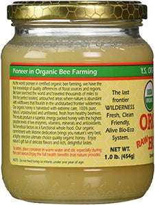 YS Organic Bee Farms - Organic Honey, 16 oz gel