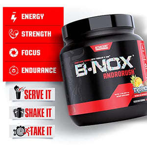 Betancourt Nutrition B-Nox Androrush Pre-Workout, Tropical Punch, 22.3 Ounce