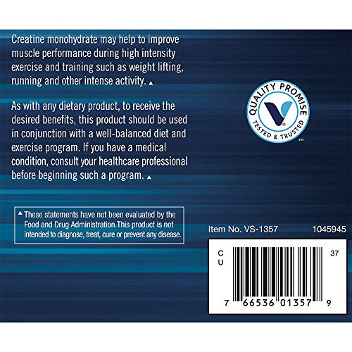 BodyTech 100 Pure Creatine Monohydrate Unflavored 5 GM/Serving Supports Muscle Strength Mass (18 Ounce Powder)