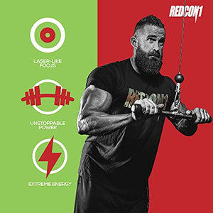 Redcon1 Total War - Pre Workout, Boost Energy, Increase Endurance and Focus, Beta-Alanine, 350mg Caffeine, Citrulline Malate, Nitric Oxide Booster - Keto Friendly (Watermelon)