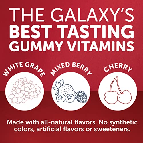 SmartyPants Kids Formula Daily Gummy Multivitamin: Vitamin C, D3, and Zinc for Immunity, Gluten Free, Omega 3 Fish Oil, Vitamin B6, B12, Cherry Berry, 120 Count (30 Day Supply)
