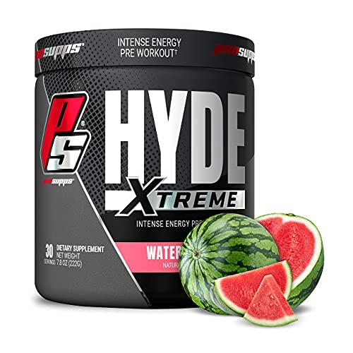 ProSupps Mr. Hyde Xtreme (Former NitroX) Pre-Workout Powder Energy Drink - Intense Sustained Energy, Pumps & Focus with Beta Alanine, Creatine & Nitrosigine, (30 Servings, Watermelon Rush)