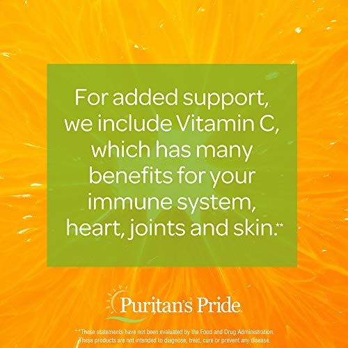 Quercetin Plus Vitamin C 1400 Mg, Supports a Healthy Immune System, 100 Count by Puritan's Pride