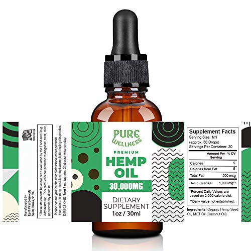 Hemp Seed Oil (30,000mg 6-Pack)