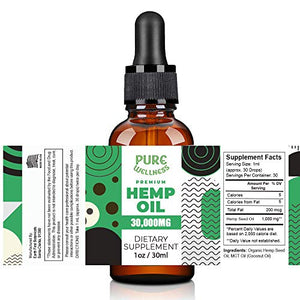 Hemp Seed Oil (30,000mg 6-Pack)