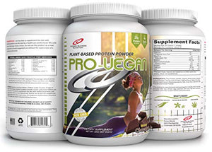 Pro-Vegan Plant Protein Based on Pea Protein Isolate, Sacha inchi Protein, and Hemp Protein (Chocolate, 32 oz.)