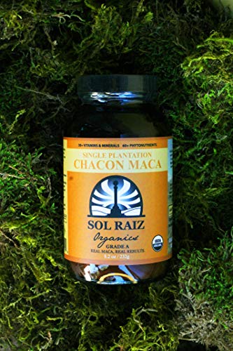 Sol Raiz Organics, Maca Powder Organic, 8.2 Ounce