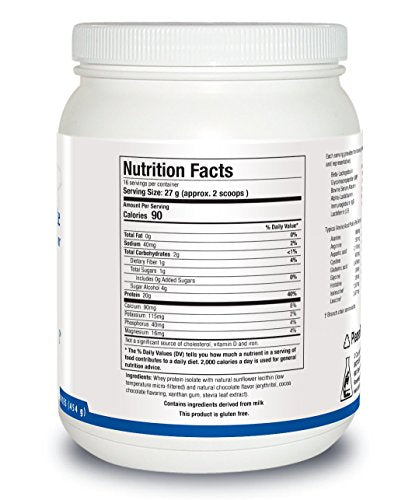 Biotics Research Corporation - Whey Protein Isolate 16 oz (Chocolate)