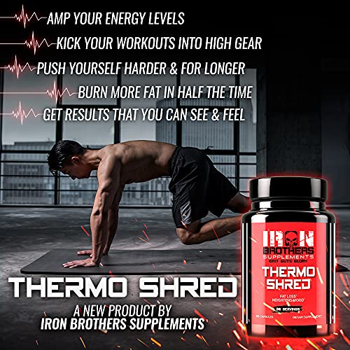 Thermogenic Fat Burners for Men/Women | Strong Appetite Suppressant for Weight Loss Management | Metabolism Booster | Belly Fat Burner | Keto Pills | 60 Veggie Capsules | 30 Servings | Yohimbine Free