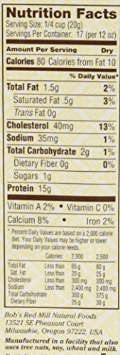 Bob's Red Mill Whey Protein Concentrate, 12-Ounce Bags (Pack of 4)