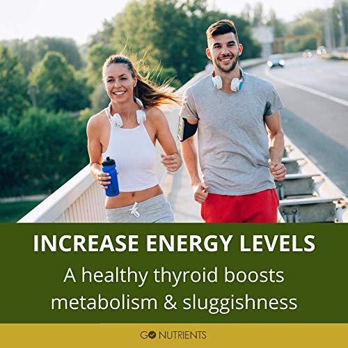 Thyroid Edge - Organic Thyroid Support Supplement & Metabolism Booster for Weight Loss, Improved Energy, Focus with Stinging Nettle, Kelp, Bladderwrack & More - 2 oz