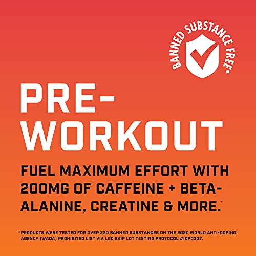 GNC Unbreakable Performance Pre-Workout | Energy+ Performance, Banned Substance Free | Cryo Blue | 30 Servings