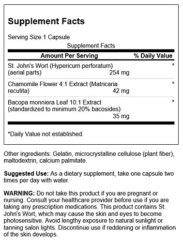 Swanson St. John's Triple Complex 60 Capsules (4 Pack)