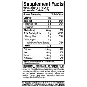 ALLMAX Nutrition - ISOFLEX Whey Protein Powder, Whey Protein Isolate, 27g Protein, Banana, 5 Pound