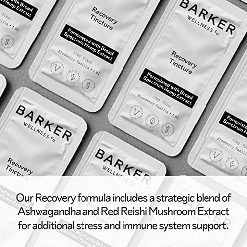 Barker Wellness Recovery Snap Packet｜Relieve Anxiety and Pain, Natural Relaxation, Wellness for Full Body & Mind｜All-Natural Vegan Cruelty-Free (Single 1mL Packet)