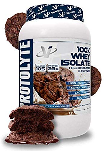 VMI Sports ProtoLyte Whey Isolate Protein Powder, Chocolate Fudge Cookie, 1.63 lbs