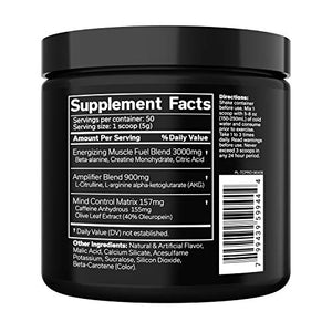 JNX Sports The Curse! Pre Workout Supplement - Intense Energy & Focus, Instant Strength Gains, Enhanced Blood Flow - Nitric Oxide Booster with Creatine & Caffeine - Men & Women | Peach Rings | 50 SRV