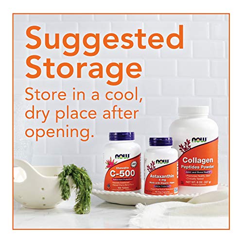 Now Foods Supplements, Zinc (Zinc Gluconate) 50 mg, Supports Enzyme Functions, Immune Support, 100 Tablets, Yellow/Gold