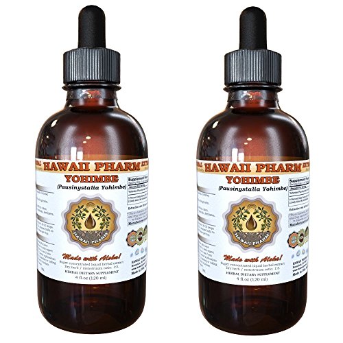 Yohimbe Liquid Extract, Yohimbe Liquid (Pausinystalia Yohimbe) Tincture 2x4 oz