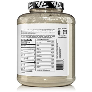 Naked WHEY 5LB 100% Grass Fed Unflavored Whey Protein Powder - US Farms, Only 1 Ingredient, Undenatured - No GMO, Soy or Gluten - No Preservatives - Promote Muscle Growth and Recovery - 76 Servings
