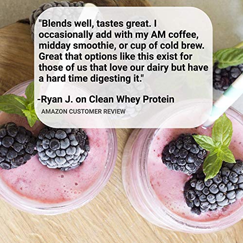Mt. Capra Goat Whey Protein | Grass-Fed Undenatured Whey Protein Powder from Pastured Goats, High in Branch Chain Amino Acids, Natural Vanilla - 1 Pound