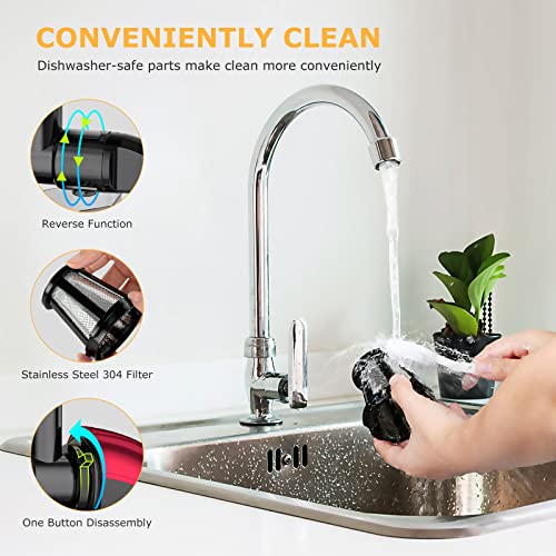 Slow Juicer Machines, FRESKO Masticating Juicer Extractor, Cold Press Juicer with 2-Speed Modes,Reverse Function & Quiet Motor for Vegetables And Fruits,BPA-Free Easy to Clean