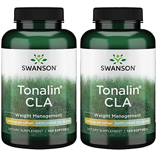 Swanson Tonalin Cla 1000 Milligrams 100 Sgels (2 Pack)