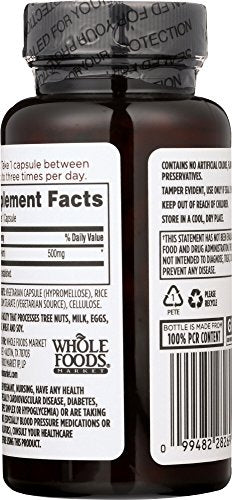 Whole Foods Market, L-Arginine 500mg, 100 ct