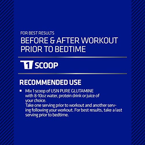 USN Pure Glutamine Micronized Powder, 300 Grams