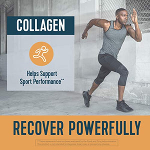 Vital Performance Recovery Powder, NSF for Sport Certified, 20g Vital Proteins Collagen, 8g BCAA, 5g EAA, Post Workout Supplements, Lemon Grape