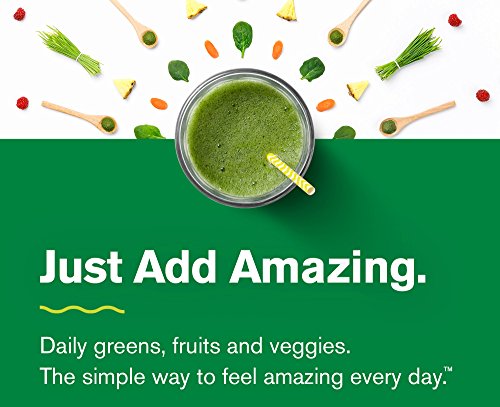 Amazing Grass Greens Blend Superfood: Super Greens Powder with Spirulina, Chlorella, Beet Root Powder, Digestive Enzymes & Probiotics, Berry, 60 Servings (Packaging May Vary)