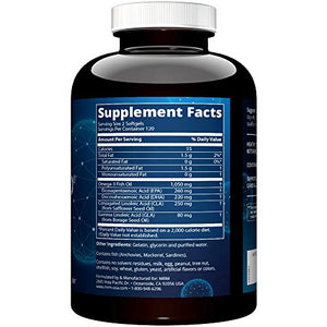 MRM - Smart Blend, Advanced CLA, GLA and Omega Fatty Acid Complex (240 Count Softgels)