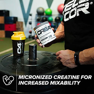 Cellucor Pre Workout & Creatine Bundle, C4 Original Pre Workout Powder, Fruit Punch, 30 Servings + Cor Performance Creatine Powder, 72 Servings