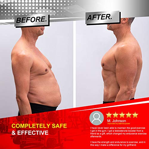 Testosterone Booster for Men, 2Pack Tribulus Terrestris Capsules Maximizes Muscle, Boost Vitality and Stamina Training