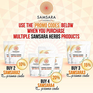 Samsara Herbs Fo-Ti Extract Powder (8oz/227g) (He Shou Wu) - 20:1 Concentrated Extract