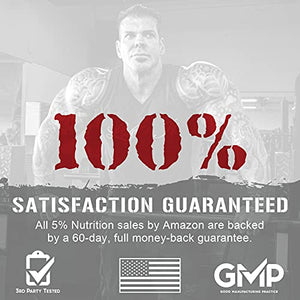 Rich Piana 5% Nutrition Liver & Organ Defender, Cycle Support for Bodybuilding | Heart, Prostate, Kidney, Skin | L-Cysteine HCL, Milk Thistle, L-Glutathione, ALA, CoQ10, Zinc, 270 Pills (30d Supply)