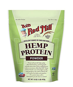 Bob's Red Mill Resealable Hemp Protein Powder 16 Ounce (Pack of 1)