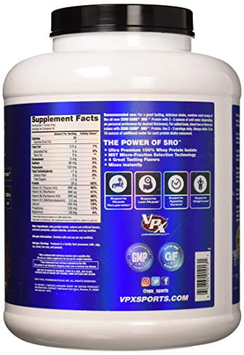 VPX Zero Carb Protein, Serious Chocolate 4.4-Pounds