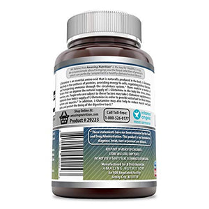 Amazing Formulas L-Glutamine 500 Mg 120 Capsules - Promotes a Healthy Immune System - Supports Muscular System*