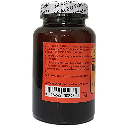 Sentinel Premium Royal Jelly Superfood 1000 mg, Protein Based, Bee’s Milk, Natural Skin and Health Nutritive Support, Made in USA, 100 Softgels