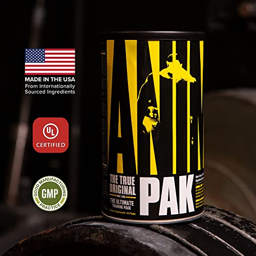 Animal Pak - The Complete All-in-one Training Pack - Multivitamins, Amino Acids, Performance Complex and More - For Elite Athelets and Bodybuilders - 30 Packs