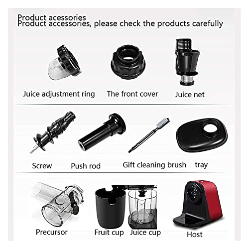 Juicer Machines Juicer Juicer, Slow Masticating Juicer Juicer Whole Fruit Vegetable Extractor Anti-Oxidation,Juicer Machines Vegetable and Fruit,Non-Slip Pad at The Bottom, All-Round Heat Dissipa