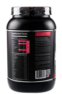 Sascha Fitness Hydrolyzed Whey Protein Isolate,100% Grass-Fed (2 Pounds, Strawberry)