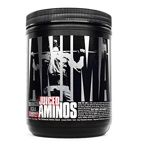 Animal Juiced Aminos - 6g BCAA/EAA Matrix plus 4g Amino Acid Blend for Recovery and Improved Performance - Strawberry Limeade - 30 Servings , 12.9 Ounce