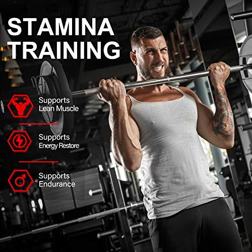 Testosterone Booster for Men, 2Pack Tribulus Terrestris Capsules Maximizes Muscle, Boost Vitality and Stamina Training