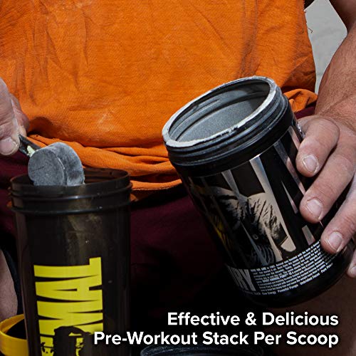 Animal Fury Pre Workout Powder Supplement for Energy and Focus 5g BCAA 350mg Caffeine Nitric Oxide Without Creatine Powerful Stimulant for Bodybuilders, Watermelon, Watermelon, 16.96 Ounce